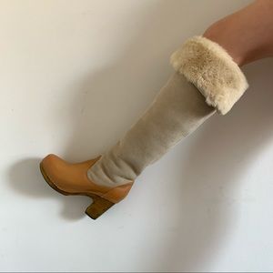 Jefferey Campbell Sherpa Lined over the knee boot